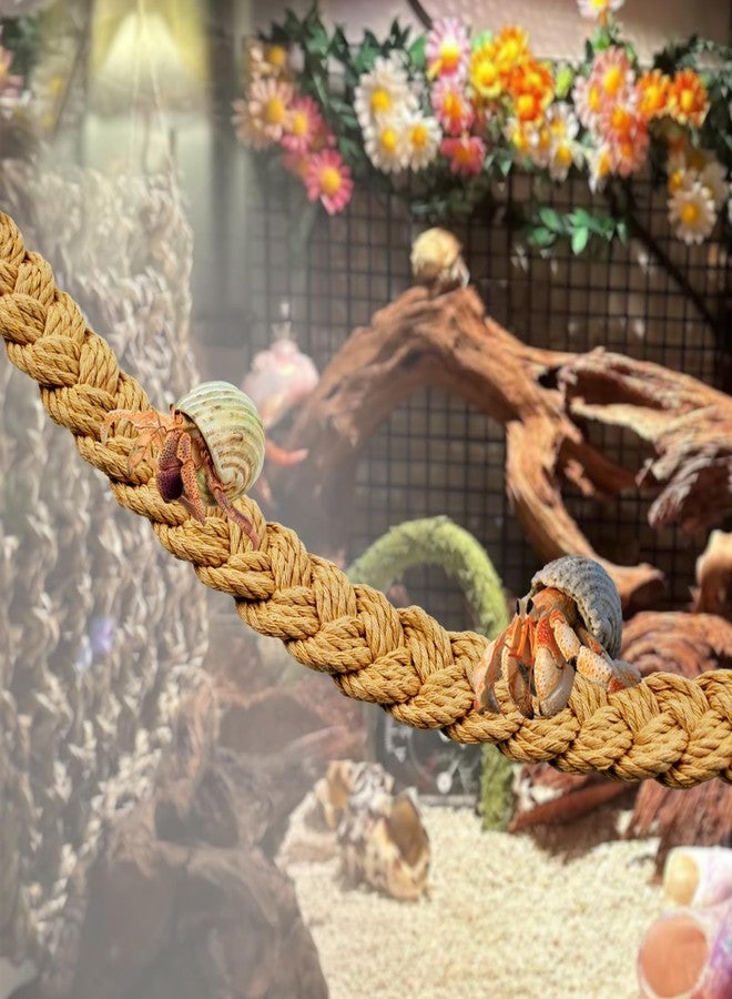 kathson 2 PCS 26 Inches Hermit Crab Climbing Toys,Reptile Vines Toy Hermit Crab Rope Ladder Bendable Hermit Crab Supplies Tank Terrarium Accessories for Hermit Crabs Lizards Leopard Geckos - Image 3